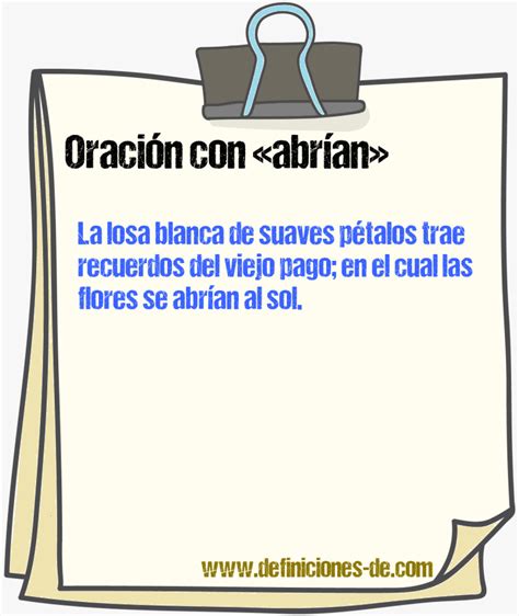 Abrían .